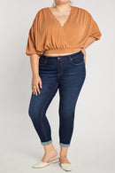 (PRE PACK) Plus size Mid Rise Push Up Ankle Skinny Jeans EP3424XL