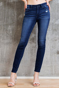 (OPEN PACK) Mid Rise Destructed Skinny Jeans WEP3527