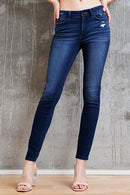 (OPEN PACK) Mid Rise Destructed Skinny Jeans WEP3527