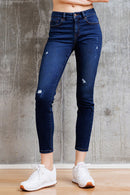 (OPEN PACK) High Rise Destructed Ankle Skinny Jeans WEP3534