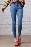 (OPEN PACK) Mid Rise Push Up Skinny Jeans WEP3541
