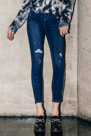 (OPEN PACK) Destructed Ankle Skinny Jeans WEP3543
