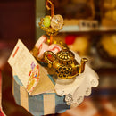 DIY Miniature Book Nook Kit | Blueberry Lane Tea