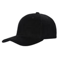 6 Panel Corduroy Solid Buckle Hat
