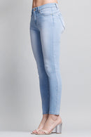 (OPEN PACK) Mid Rise Push Up Ankle Skinny Jeans WEP3106