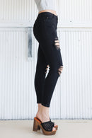 (PRE PACK) High Rise Ankle Skinny Jeans in Faded Wash EP3411