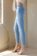 (PRE PACK) High Rise Ankle Skinny Jeans in Faded Wash EP3411