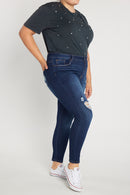 (PRE PACK) Plus size Authentic Mid Rise Skinny Jeans EP3485XL