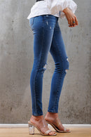 (OPEN PACK) High Rise Destructed Skinny Jeans WEP3529