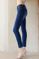 (OPEN PACK) Mid Rise Push Up Ankle Skinny Jeans WEP3532