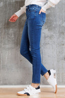(OPEN PACK) Mid Rise Destructed Skinny Jeans WEP3533