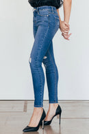 (OPEN PACK) Destructed Ankle Skinny Jeans WEP3543