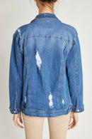 (PRE PACK) Destructed Oversized Jacket EJ2057