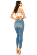 (OPEN PACK) Distressed Ankle Skinny Jeans WEP3127