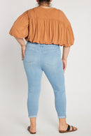 (PRE PACK) Plus size Mid Rise Push Up Ankle Skinny Jeans EP3424XL