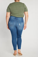 (PRE PACK) Plus size Destructed Push Up Skinny Jeans EP3488XL