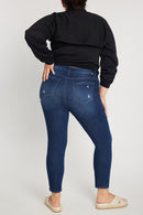 (PRE PACK) Plus size Distressed Ankle Skinny Jeans EP3490XL