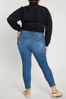 (PRE PACK) Plus size Distressed Ankle Skinny Jeans EP3490XL