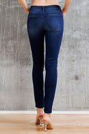 (OPEN PACK) Mid Rise Destructed Skinny Jeans WEP3527