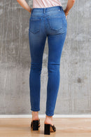 (OPEN PACK) Mid Rise Destructed Skinny Jeans WEP3527