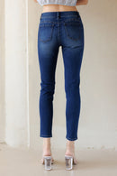 (OPEN PACK) Mid Rise Push Up Ankle Skinny Jeans WEP3532