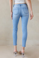 (OPEN PACK) Mid Rise Push Up Ankle Skinny Jeans WEP3532