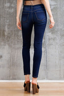 (OPEN PACK) Mid Rise Destructed Skinny Jeans WEP3533