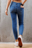 (OPEN PACK) High Rise Destructed Ankle Skinny Jeans WEP3534