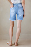 (PRE PACK) Destructed Bermuda Denim Shorts ESP3399