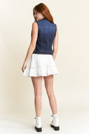 (PRE PACK) Non-Destructed Regular Fit Denim Vest EV5009