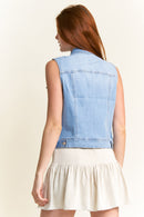 (PRE PACK) Non-Destructed Regular Fit Denim Vest EV5009