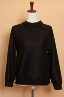 Black Mockneck Sweater