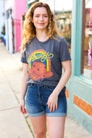 Weekend Ready "HOWDY" Cowboy Hat Graphic Tee (Open Pack)