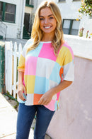 Checkered Multi Top