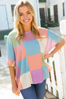 Block Print Waffle Fabric Tee