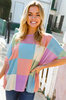 Block Print Waffle Fabric Tee (3pc)