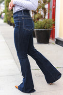 Judy Blue Dark Wash Raw Hem Jeans (Open Pack)