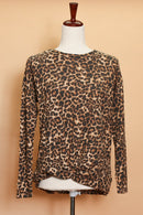 Animal Brushed Thermal Top