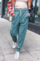 Ash Jade Knit Front Seam Sweatpants (Open Pack)