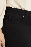 (PRE PACK) Plus size Distressed Mid Rise Skinny Jeans EP3001XL