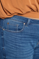 (PRE PACK) Plus size Mid Rise Push Up Ankle Skinny Jeans EP3424XL