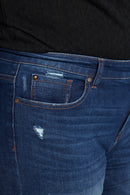 (PRE PACK) Plus size Distressed Ankle Skinny Jeans EP3490XL
