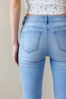 (OPEN PACK) Mid Rise Push Up Ankle Skinny Jeans WEP3532