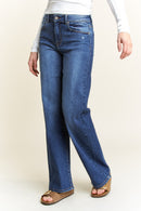 (OPEN PACK) High Rise Wide Destructed Leg Jeans WEP3587