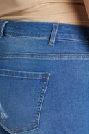 (PRE PACK) Plus size Destructed Ankle Skinny Jeans EP3465XL