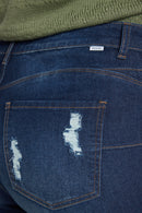 (PRE PACK) Plus size Destructed Push Up Skinny Jeans EP3488XL