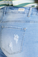 (PRE PACK) Plus size Destructed Bermuda Shorts ESP3399XL