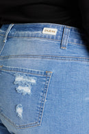 (PRE PACK) Plus size Destructed Bermuda Denim Shorts ESP3400XL