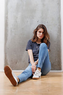 (OPEN PACK) Mid Rise Destructed Skinny Jeans WEP3533