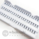 100% Human Hair Eyelashes Flare Short ( 12 units)